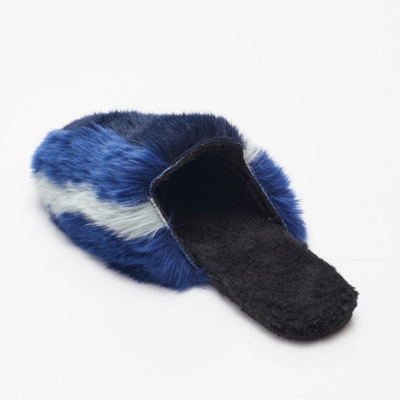 NWT! Free People Daylights Faux Fur Slide Slippers - Picture 3 of 12